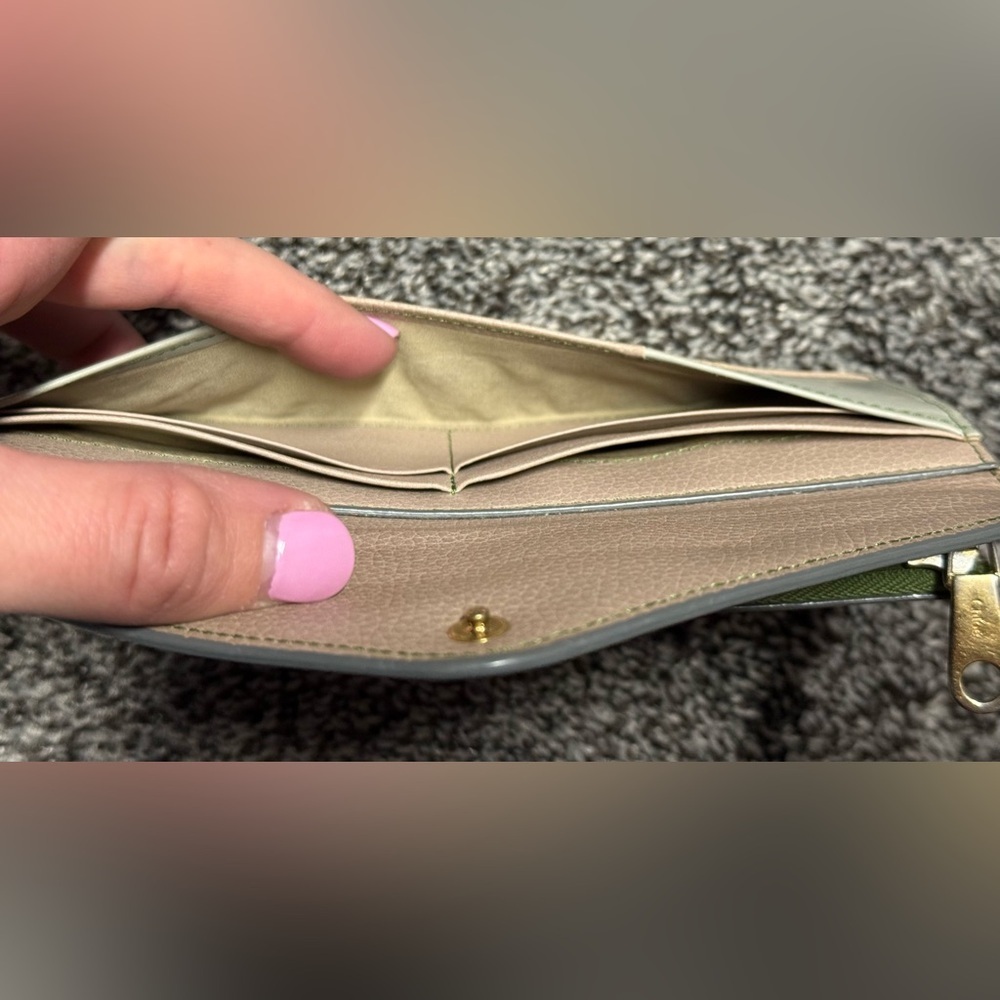 Chloe colorblock leather long wallet - Picture 6 of 15
